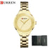 CURREN New Simple Women Bracelet Wrist Watches Light Extravagant Girls Fashion Geneva Quartz Clock Female Luxury Wristwatch 2017 Khamik Shop Online