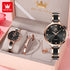 OLEVS 5872 Women Watches Quartz Wristwatch Waterproof Watches For Woman Set Bracelet Watch Original Elegant Casual Fashion Reloj Khamik Shop Online