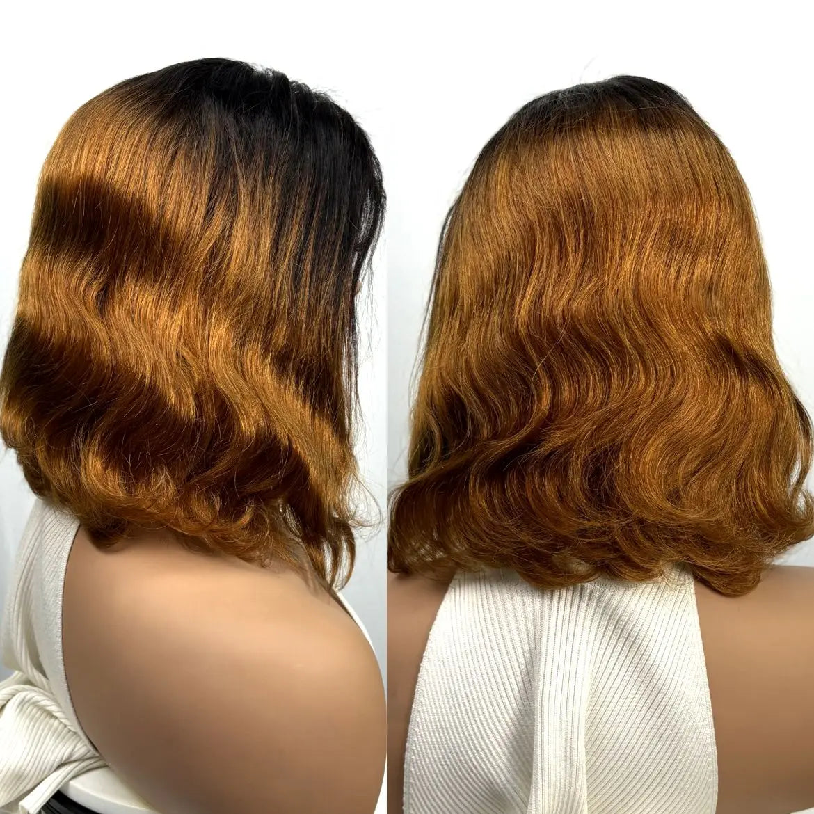 250% Density Colored Body Wave Human Hair Wigs 12inch 12A 100% Human Hair 4x4 Transparent Lace Closure Wavy Hair Wigs for Women Khamik Shop Online