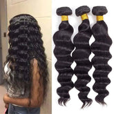 BeuMAX 10A Grade 3/4 Bundles Loose Body Wave Brazilian Human Hair Cerise Alfie