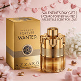 Azzaro The Most Wanted Eau de Parfum Intense, Black-gold Gun Design, Tobacco Amber Woody Fragrance, Maximum Longevity Seductive Scent, Luxury Mens Cologne for Date Night Khamik Shop Online