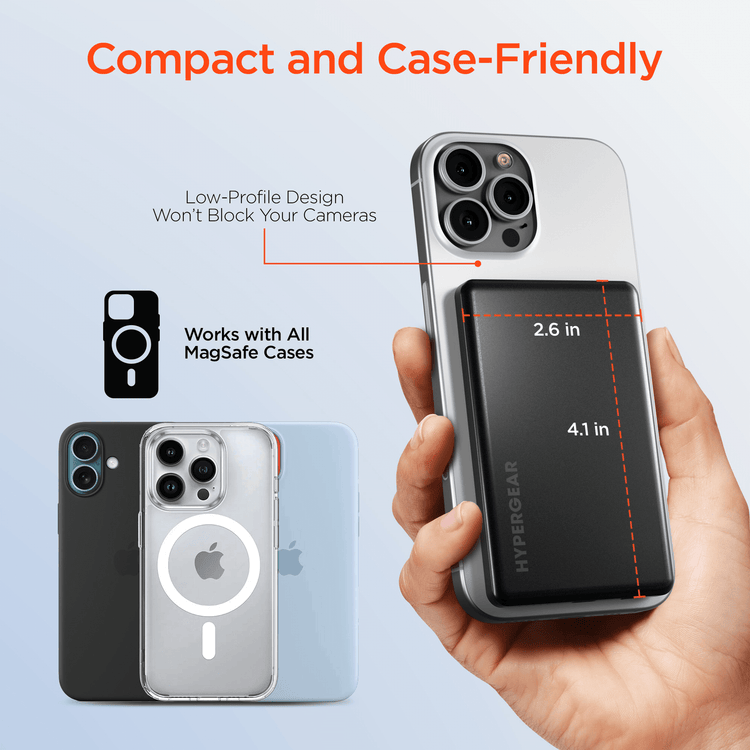 HyperGear PowerPack MAG Slim Power Bank Sky Iapetus