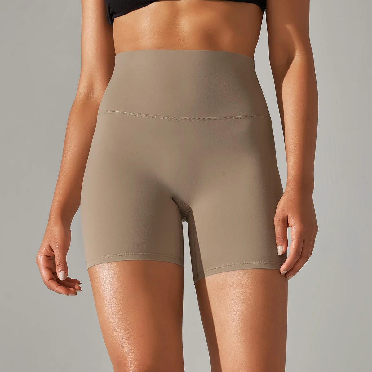 Yoga Shorts Women Fitness Shorts Running Cycling Shorts Breathable Sports Leggings High Waist Summer Workout Gym Shorts Khamik Shop Online