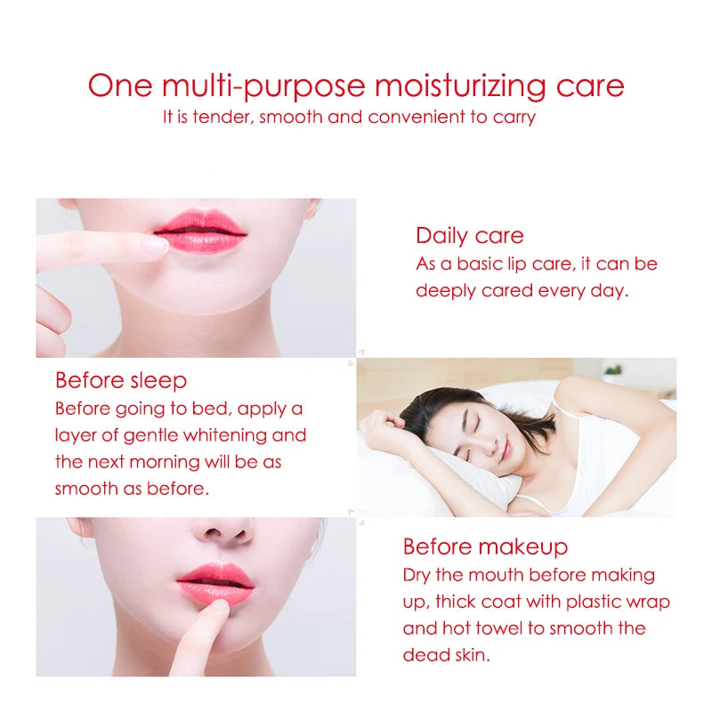 BIOAQUA Natural Fruits Lip Balm Moisturizing Jelly Nourishing Skin Care Lipstick Non-Stick Long-Lasting Lips Care Cosmetics