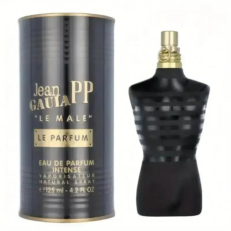 Le Male Le Parfum by Jean Paul Gaultier for Men 4.2 oz Eau de Parfum Intense Spray Long Lasting Cologne Spray Fragrances Khamik Shop Online