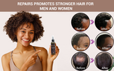 Caffeine Hair Growth Oil 2oz - Hair Growth Oil For Thinning, Balding Taupe Snowdrop