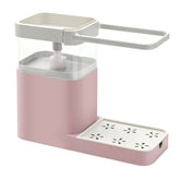 Multifunctional Kitchen Cleaning Combination Rack Maroon Asteria