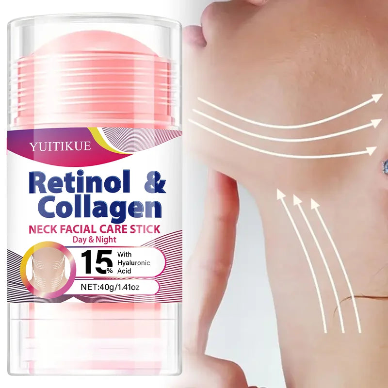 Retinol & Collagen Neck Cream - 40g | Firming, Moisturizing & Lifting | Hyaluronic Acid for All Skin Types Khamik Shop Online