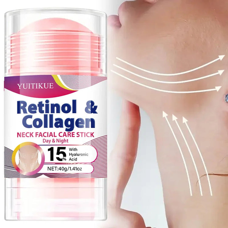 Retinol & Collagen Neck Cream - 40g | Firming, Moisturizing & Lifting | Hyaluronic Acid for All Skin Types Khamik Shop Online