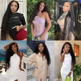 MYLOCKME Glueless Wigs Human Hair 6x4 Curly Wave Lace Closure Wigs Deep Wave 9x6 5x5 Lace Closure Wig Pre Cut Curly Human Hair Water Wave 200% Khamik Shop Online