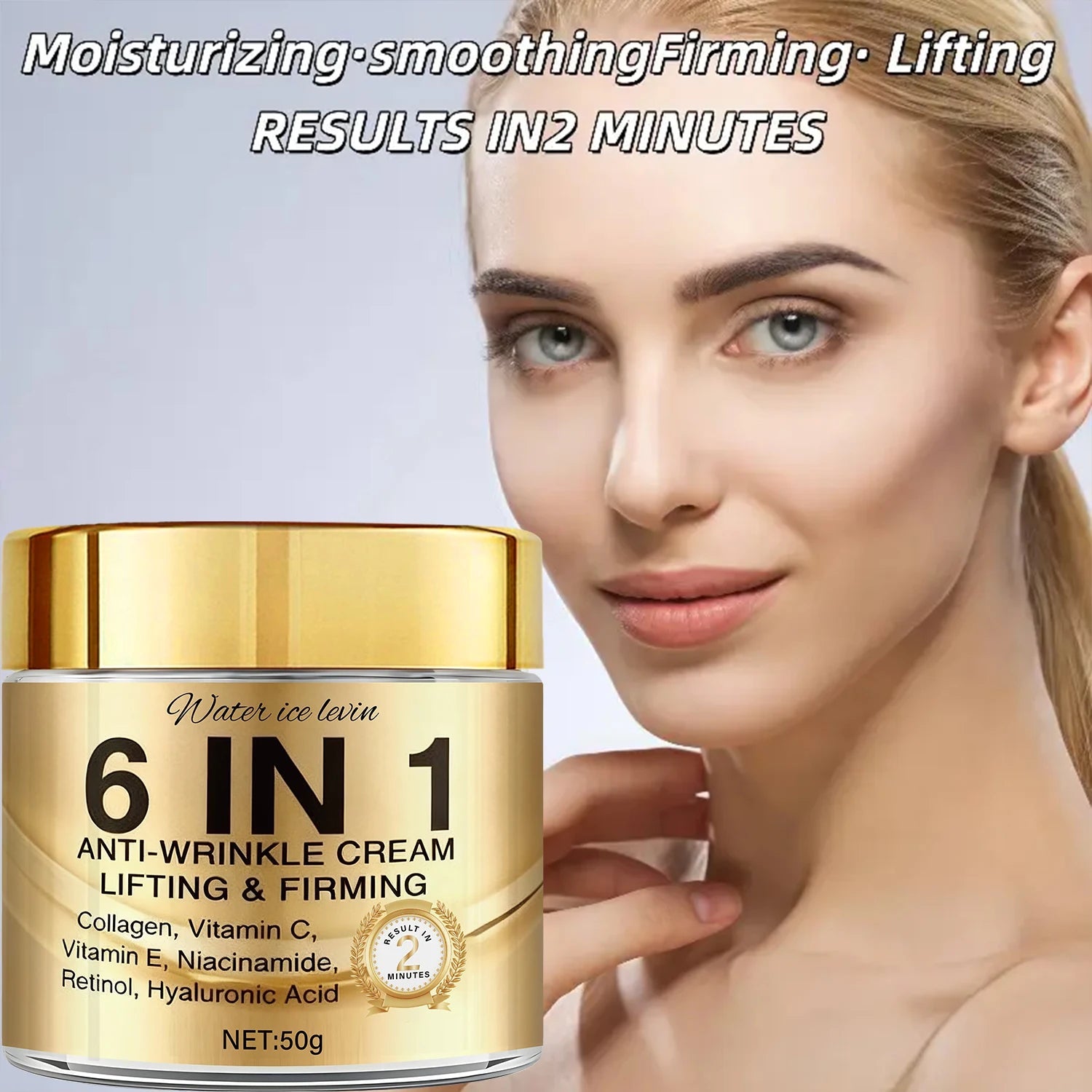 6 in 1 Cream with Collagen, Retinol & Hyaluronic Acid, Lifts, Firms & Nourishes for Softer, Confident Skin Khamik Shop Online