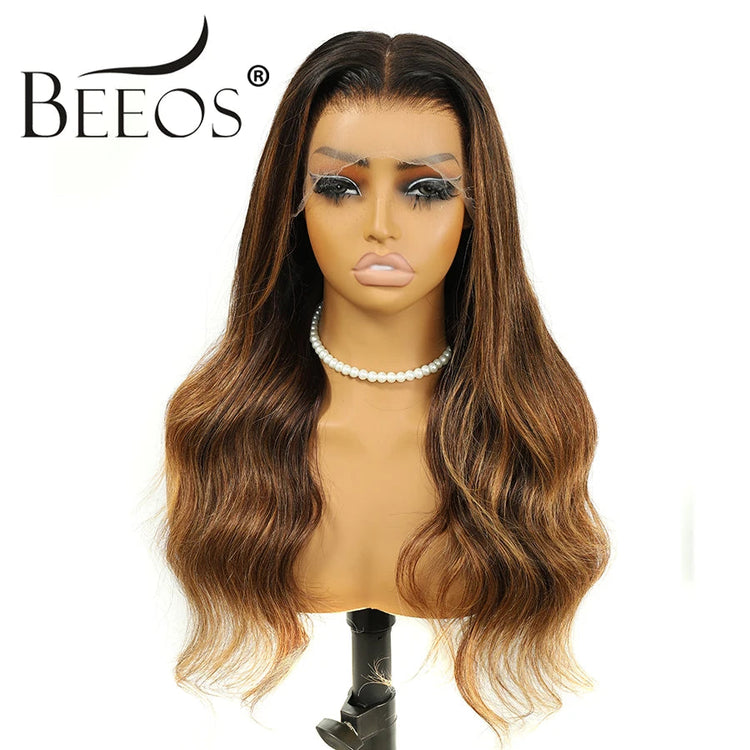 250% 13X6 HD Transparent Lace Full Frontal Wigs Body Wave Human Hair Wigs Blonde Wig 100% Human Hair HD Lace Wigs Brazilian Hair Khamik Shop Online