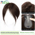 RSEIO Hair Toppers 7x11cm Women Topper Hair Natural Hair Wig 100% Human Hair Clip In Hair Extension For Women Khamik Shop Online