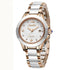 Sunkta Fashion Casual Quartz Woman Watch Elegant Luxury Ceramics Diamond Calendar Waterproof Ladies Women&