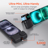 HyperGear Power Pack Nano 5000mAh Power Bank Sky Iapetus