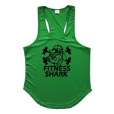 Summer Mesh Mens Fitness Tank Tops Y-back Bodybuilding Sleeveless Vests Mesh Quick Dry Gym Clothing Running Sport Muscle Shirts Khamik Shop Online