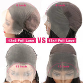 300% Density Body Wave 13x6 HD Lace Frontal Human Hair Wigs Pre Plucked Brazilian Hair 13x4 Lace Frontal Wigs Curly Human Hair Khamik Shop Online