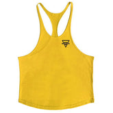 2022 New Fashion Men Gym Tank Top Fitness Y Back Clothing Summer Men&