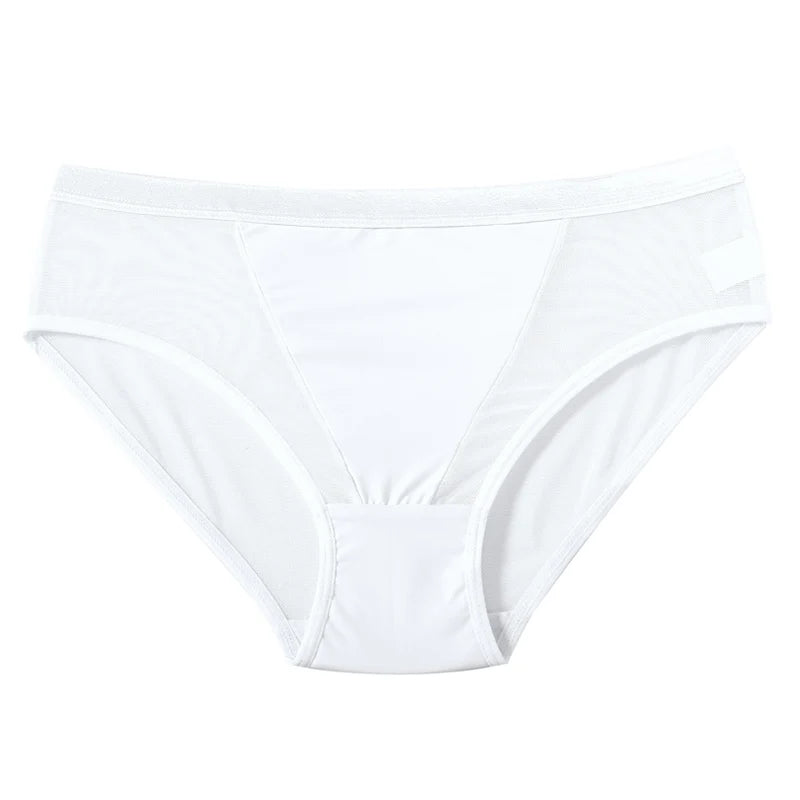 Meet'R Women Sexy Panties Seamless Transparent Lingerie Female Low Waist Briefs Underwear Girls G-String Temptation Intimates