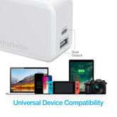 Naztech 30W USB-C PD Dual Output Fast Wall Charger Sky Iapetus