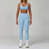 2-3PCS Yoga Suit Women Tracksuit Sports Bra High Waist Leggings Shorts Outfit Gym Set Fitness Push Up Workout Clothes Sportswear Khamik Shop Online