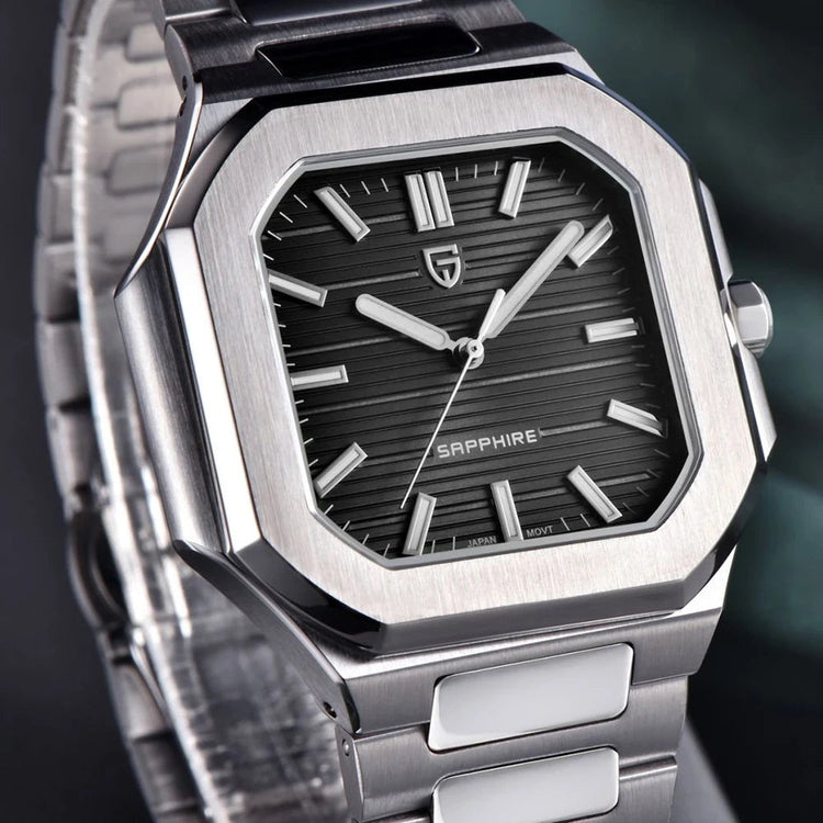 PAGANI DESIGN Fashion Square Business Quartz Men&