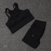 Fitness Shorts Yoga Sets Women&