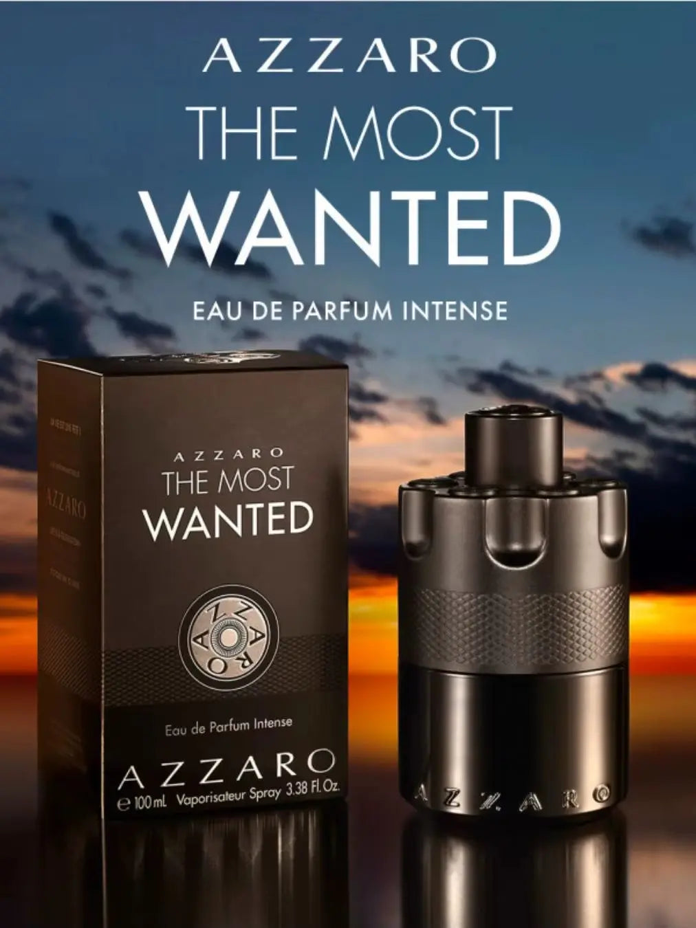Azzaro The Most Wanted Eau de Parfum Intense - Woody & Seductive Mens Cologne - Fougère, Ambery & Spicy Fragrance for Date Night - Lasting Wear - Luxury Perfumes for Men Khamik Shop Online