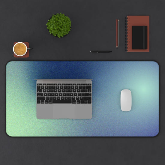 Blue Astronomy Space Desk Mat Yellow Pandora