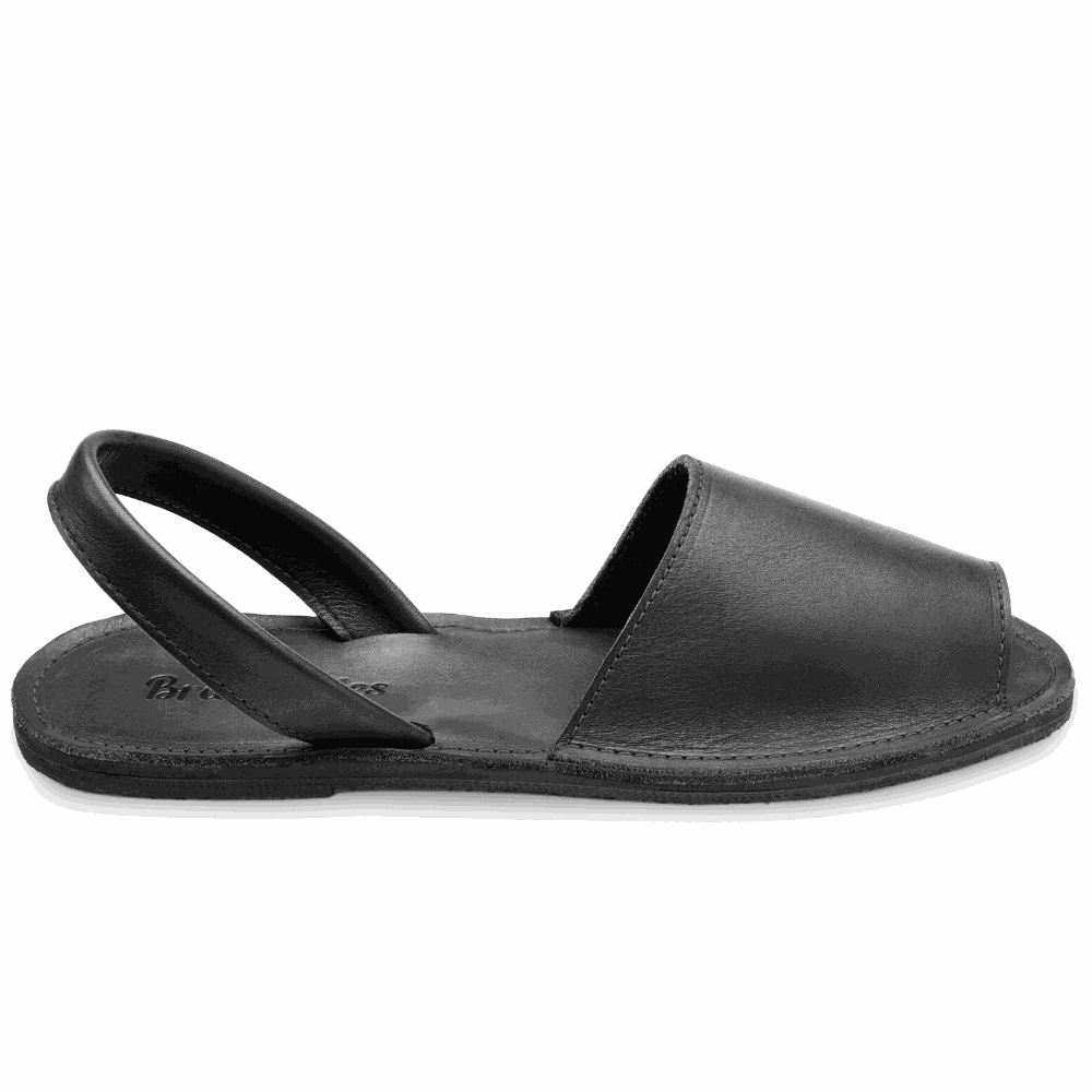The Avarca – Footwear | Leather Maroon Perses