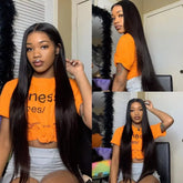 18-46 Inch Straight Human Hair Wigs 13x4 13x6 HD Lace Frontal Wigs For Women Glueless Bone Straight Lace Front Human Hair Wigs HD Lace Frontal Human Hair Wigs Straight 360 Lace Frontal Wig Khamik Shop Online