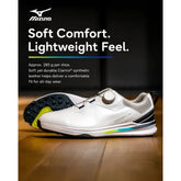 2026 New Mizuno Golf Shoes Mens BOA Closure Spikeless Trainers Anti-Slip Comfortable Athletic Outdoor Sports Sneakers 51GM265101 Khamik Shop Online