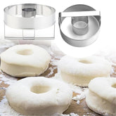 Stainless Steel Cookie Cutter Kitchen Baking Round Donut Mold Daily Durable Multi Functional Baking Mold Home Diy Dessert Tool Khamik Shop Online