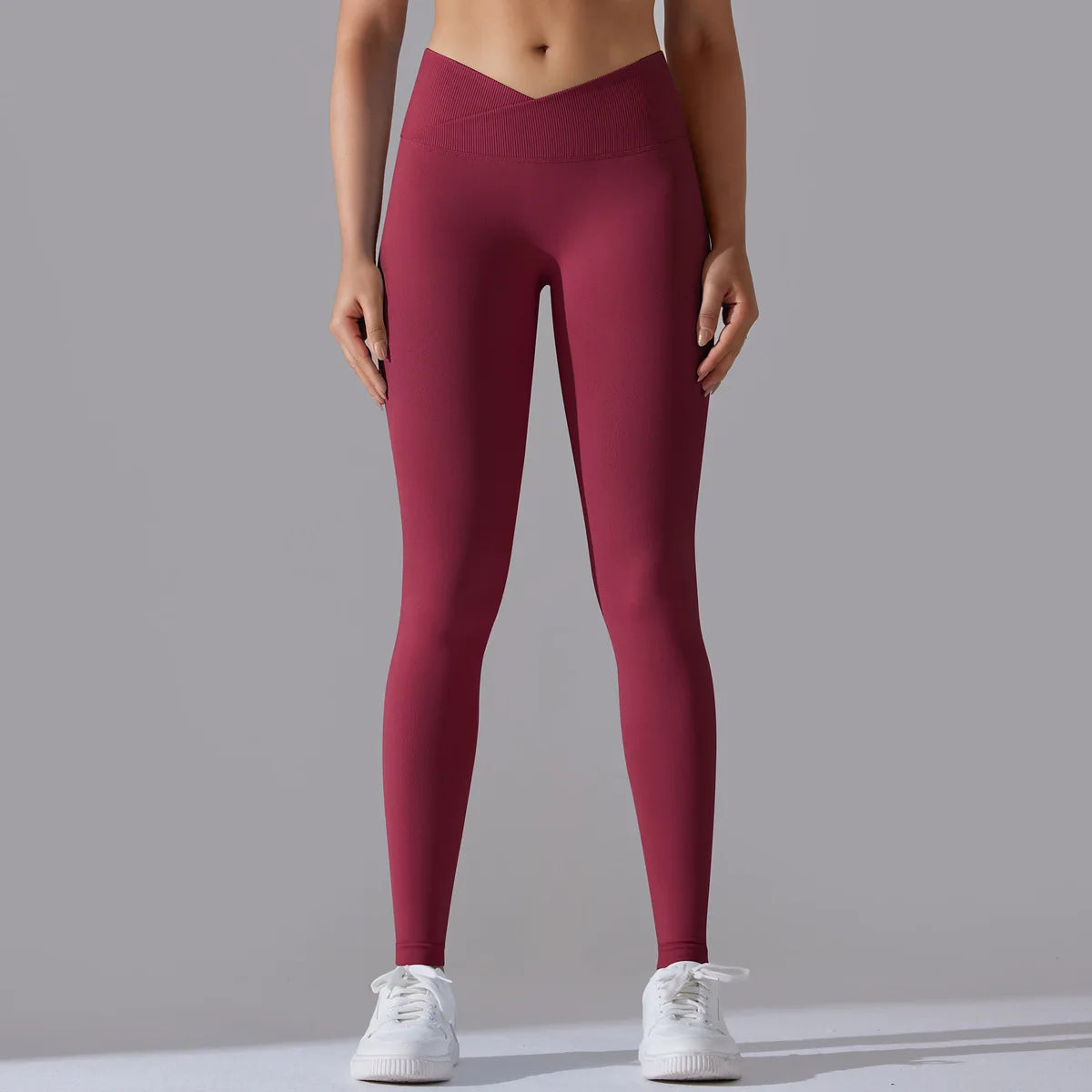 Crossover Waist Yoga Pants Women Hips Lifting Gym Leggings Seamless Sport Pants High Waist Fitness Leggings Workout Sportswear Khamik Shop Online