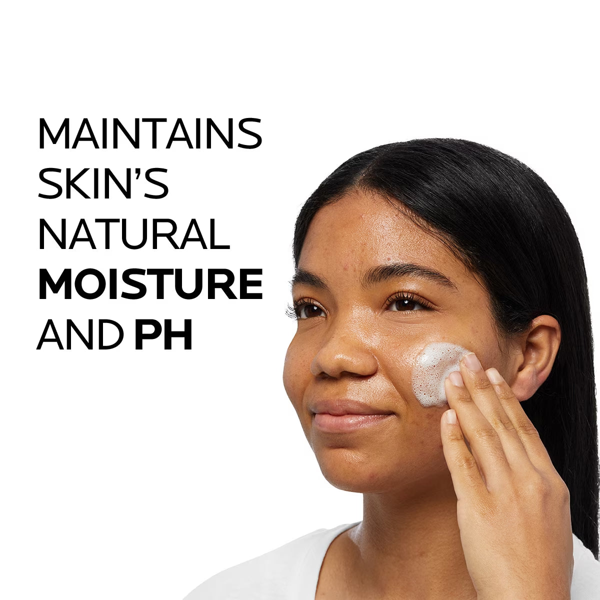 Toleriane Purifying Foaming Face Wash for Oily and Normal Skin, Oil-Free Facial Cleanser, 6.76 Fl Oz