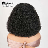 Alipearl Hair New Curly Wave Wig Glueless Pre Bleached Pre Cut 7x5 Ready To Go Closure Wig Human Hair With Pre Plucked Hairline Khamik Shop Online