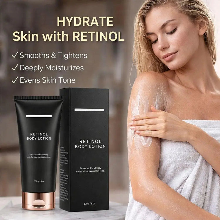 Retinol Body Lotion Moisturizing Firming Body Cream for Crepey Skin, Daily Hydrating Retinol Lotion for Neck & All Body Skincare Khamik Shop Online