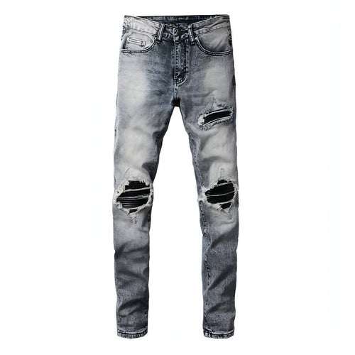 American Retro Jeans Trendy Men Carmine Juneberry