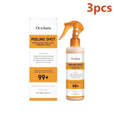 OceAura Peel Shot Kojic Acid Turmeric Spray Moisturizing Skin Brightening AHA PHA Nicotinamide Scrub Body Exfoliant Spray 100ml Khamik Shop Online