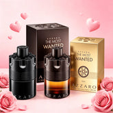 Azzaro The Most Wanted Eau de Parfum Intense, Black-gold Gun Design, Tobacco Amber Woody Fragrance, Maximum Longevity Seductive Scent, Luxury Mens Cologne for Date Night Khamik Shop Online