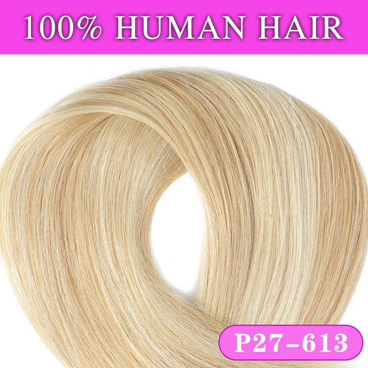 SOVO Tape in Hair Extensions 100% Remy Human Hair 20 Inch  20pcs  Balayage Skin Weft Tape in Extensions  12-26 inch Khamik Shop Online