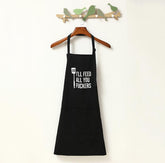 Women Men Solid Linens apron kitchen Pocket For home and kitchen Adjus Cerise Alfie