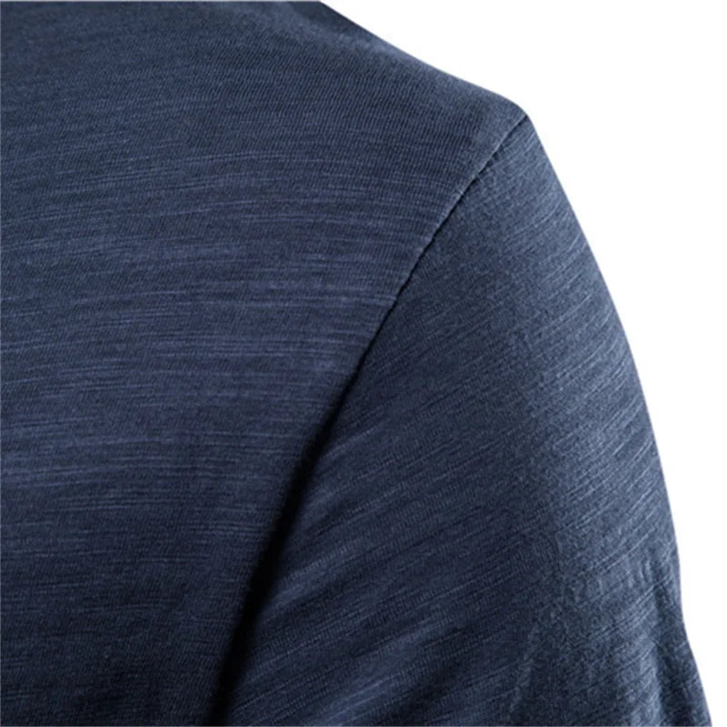 100% Cotton Men T-shirt Casual Soft Fitness Summer Thin T-shirts Men&