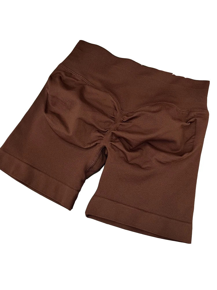 Seamless Shorts 4.5" Yoga Shorts Women Clothes Scrunch Bum Gym Shorts Booty Running Short Butt Lifting Workout Pants Fitness Khamik Shop Online