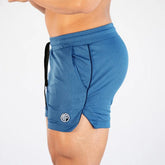 Professional Bodybuilding running shorts men mesh quick-drying breathable sport homme fitness workout Slim fit gym shorts male Khamik Shop Online