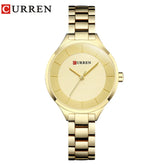 CURREN New Simple Women Bracelet Wrist Watches Light Extravagant Girls Fashion Geneva Quartz Clock Female Luxury Wristwatch 2017 Khamik Shop Online