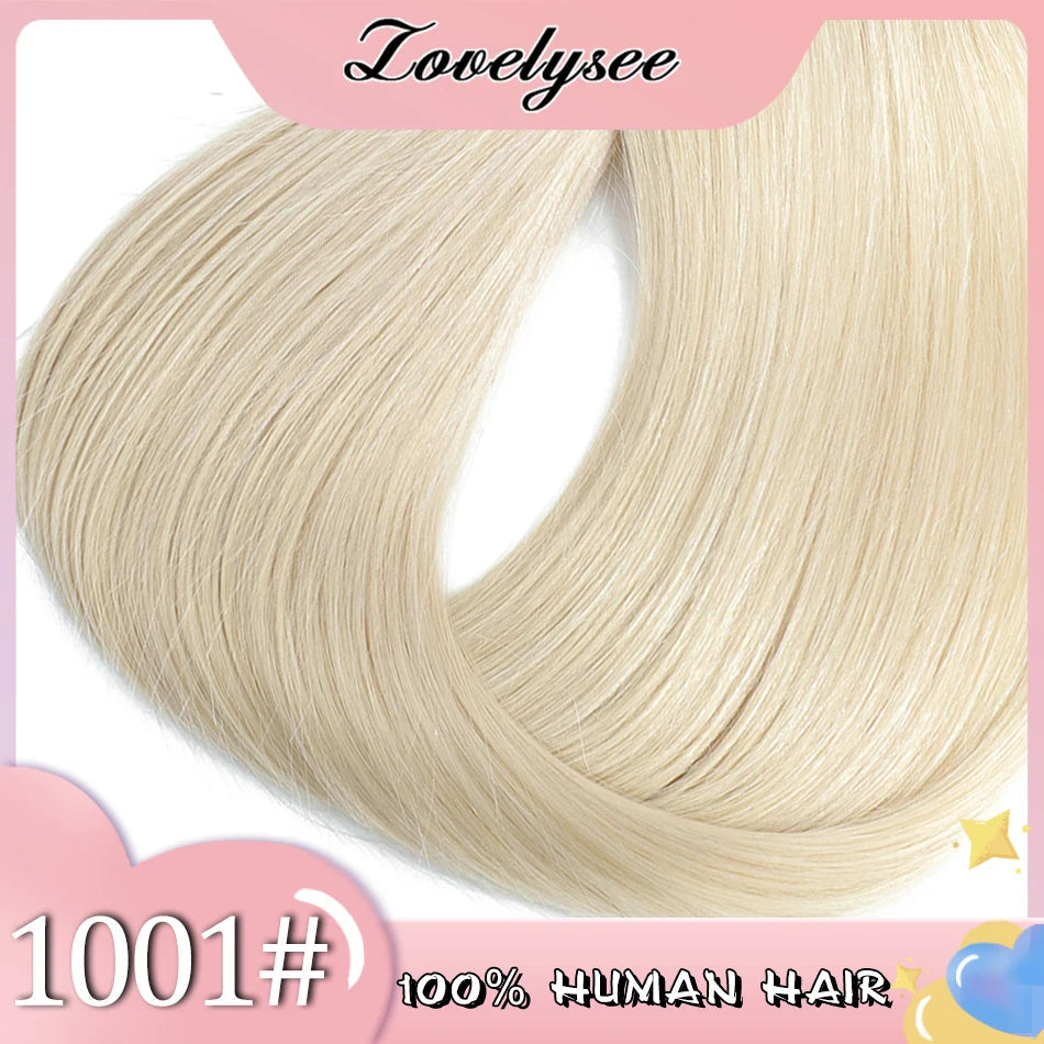 Lovelysee 3/4 Half Wig Human Hair With Clip in Hair Extensions Silky Straight Remy Hair Brown Color Soft 150% 180% Wig For Women Khamik Shop Online