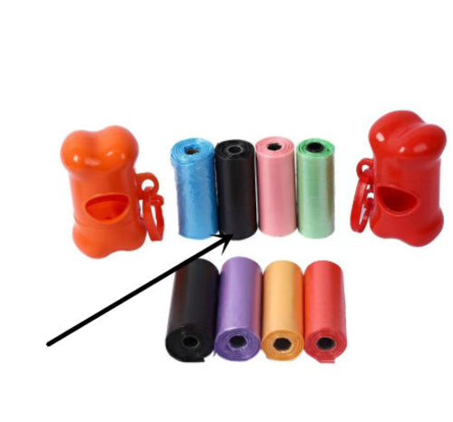 Pet Trash Bag Dog Poop Bags For Waste Refuse Cleanup Pear Daisy