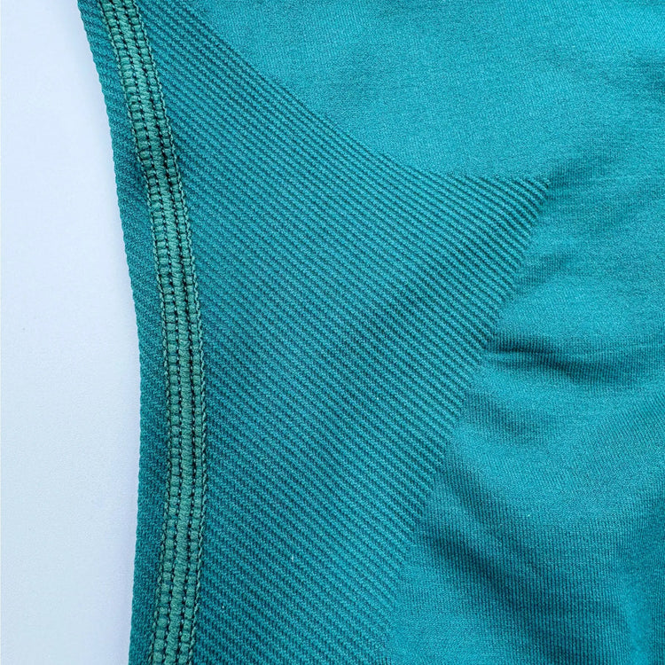 Women Seamless Yoga Shirt Short Sleeve Gym Top Workout Running Tee Fitness Activewear Breathable Athletic Sports Clothing Vest Khamik Shop Online