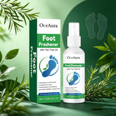 OceAura Foot Freshener Spray with Tea Tree Oil Deodorizing Sweat Absorbing Odor Eliminating Moisturizing Refreshing Foot Spray Khamik Shop Online
